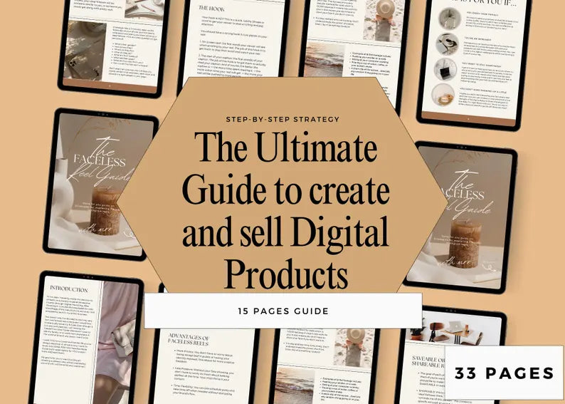 The Ultimate Guide to create and sell Digital Products